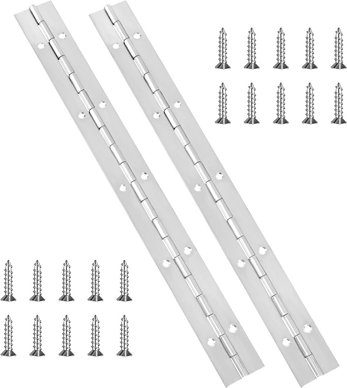 Customized Metal Stainless Steel Long Hinge Iron Continuous Long Piano Hinge Continous Hinge