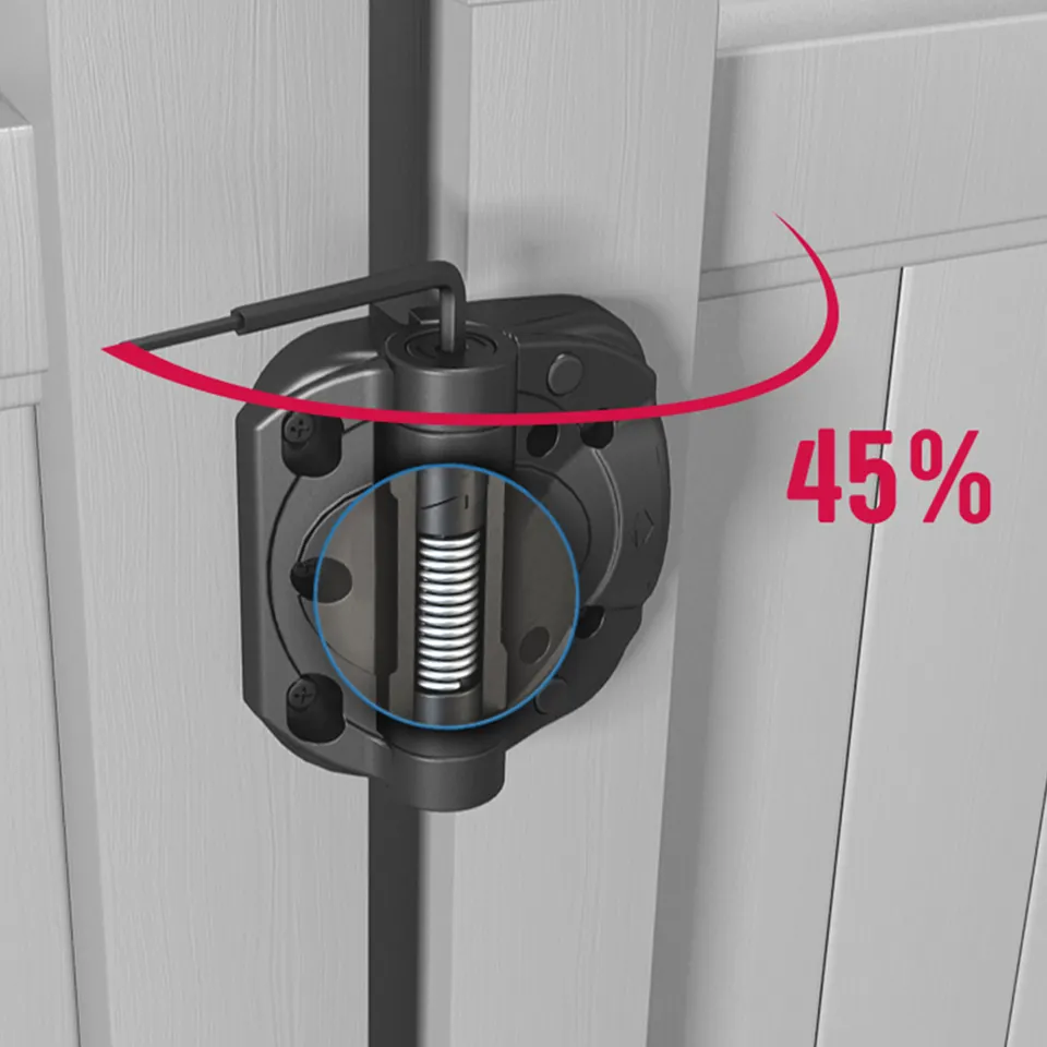 Self Closing Heavy Duty Gate Hinge for Metal Wood Detent Position Hinge