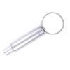 1/2" Galvanized Spring Latch with Key Ring