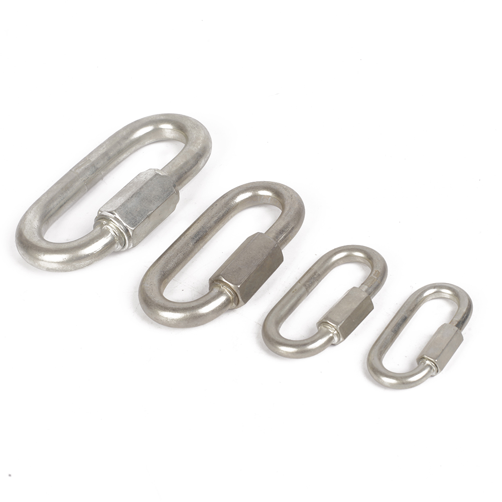  Zinc Coated Adjustable Steel Quick Chain Link