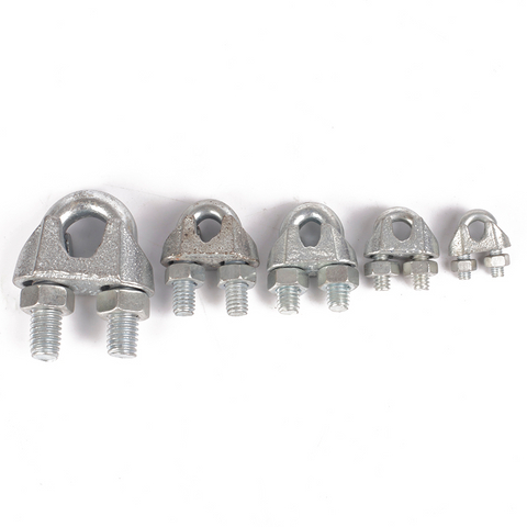 OEM Style Zinc Malleable Wire Rope Clips