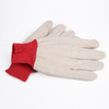 White And Red Oil Field Double Palm 18 Oz Gloves