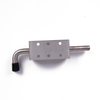 Zinc Plated Spring Loaded Latch with Rubber Grip