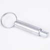 1/2" Galvanized Spring Latch with Key Ring